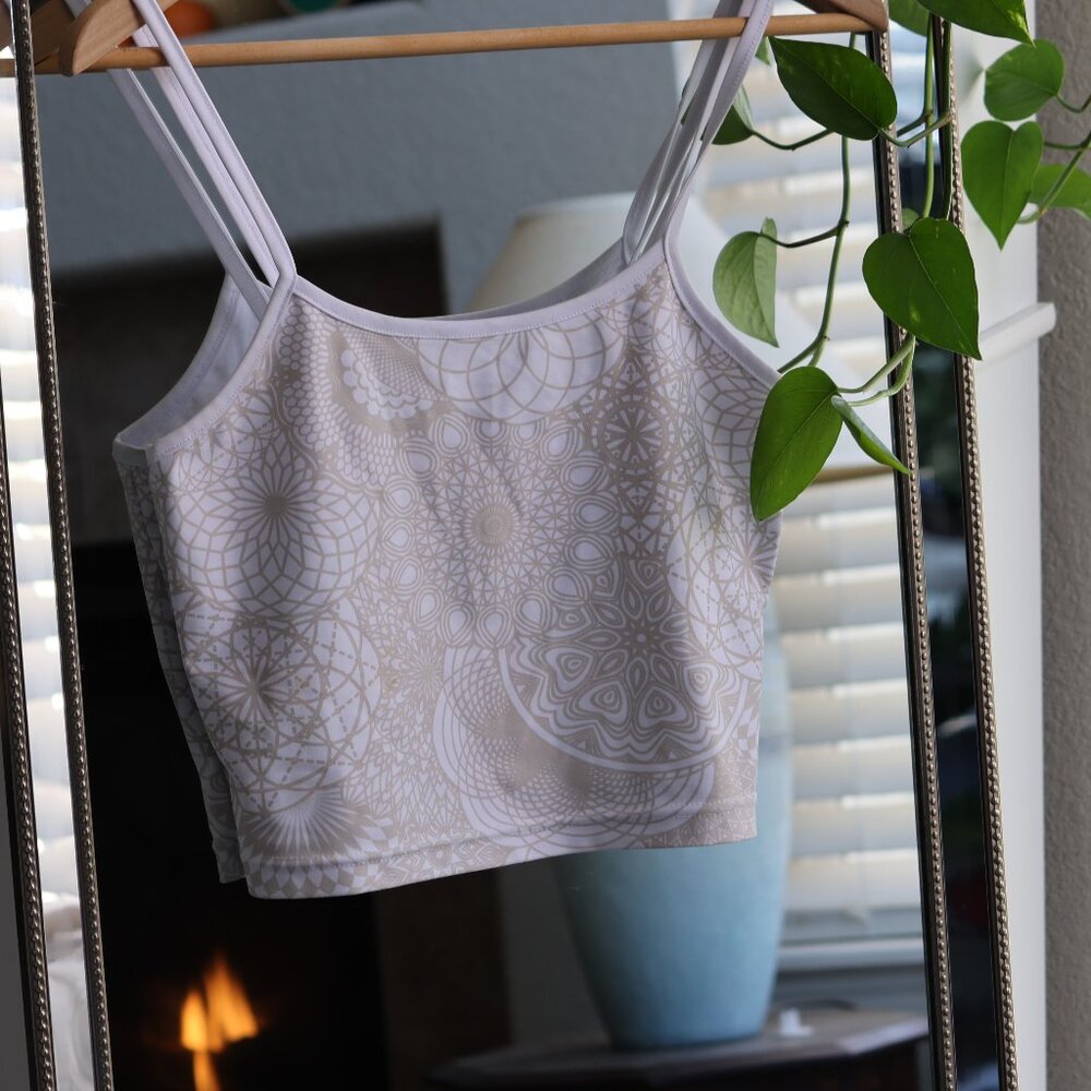 Threyda Mandala Crop Top (Sz M)